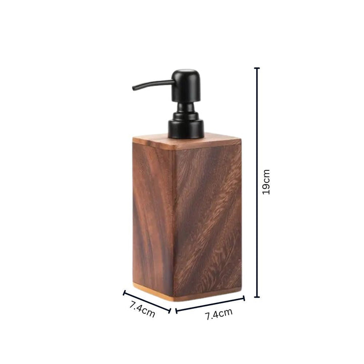 Warm Walnut Hand Soap Dispenser 0