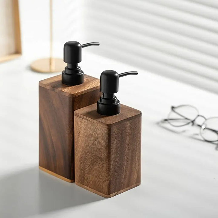 Warm Walnut Hand Soap Dispenser 7