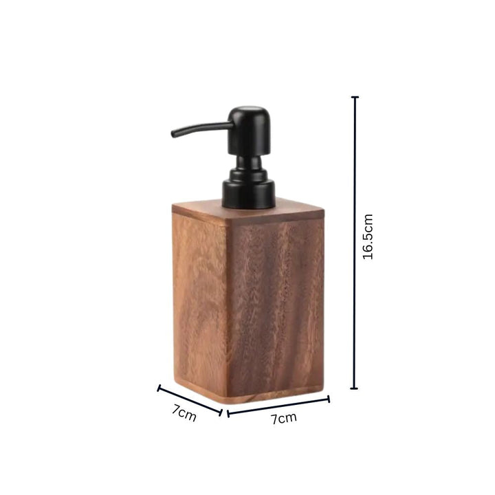 Warm Walnut Hand Soap Dispenser 8