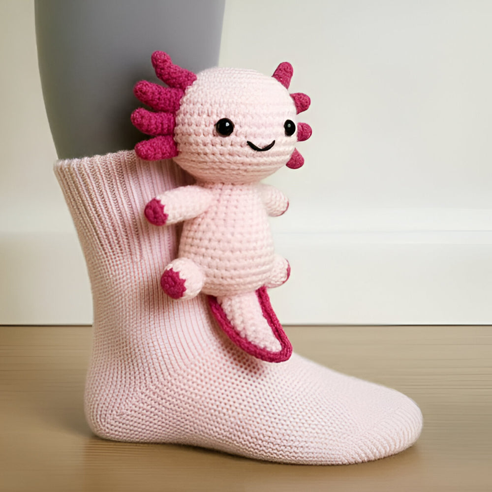 Plush 3D Animal Socks