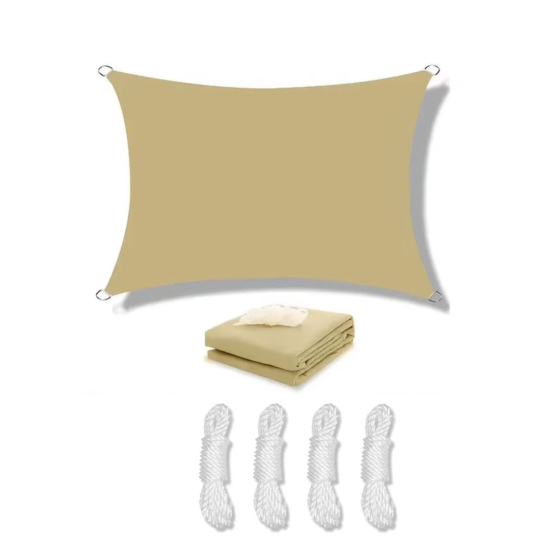 Waterproof Rectangle Shade Sail 11