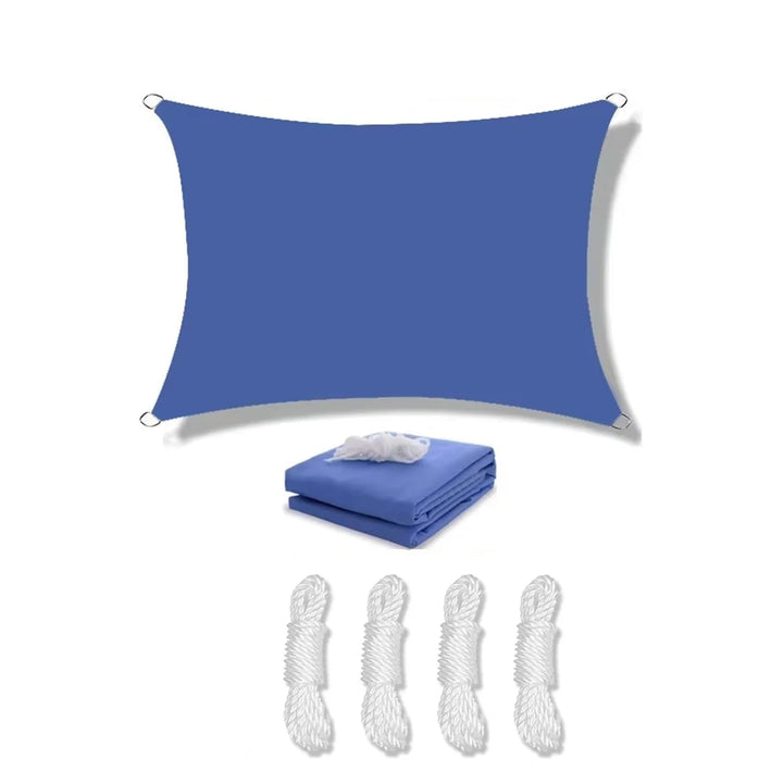 Waterproof Rectangle Shade Sail 14