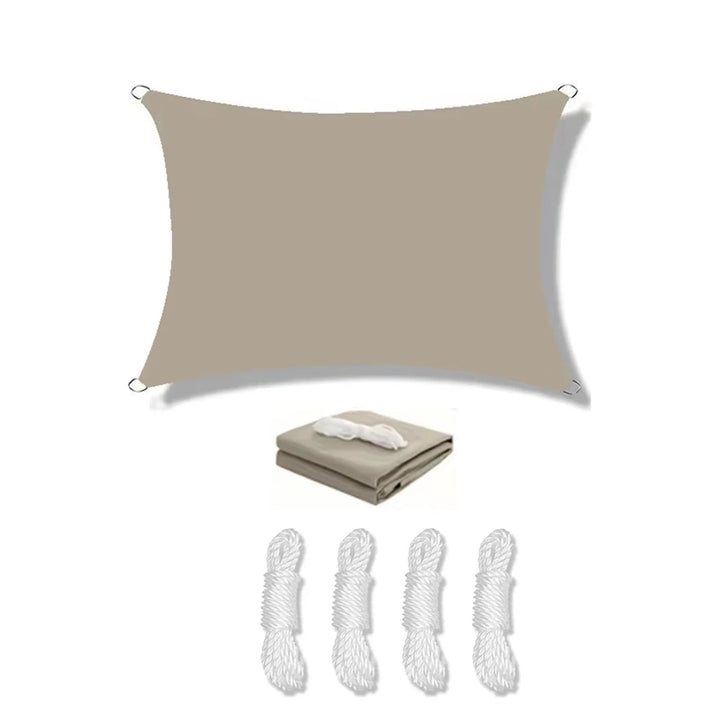 Waterproof Rectangle Shade Sail 15