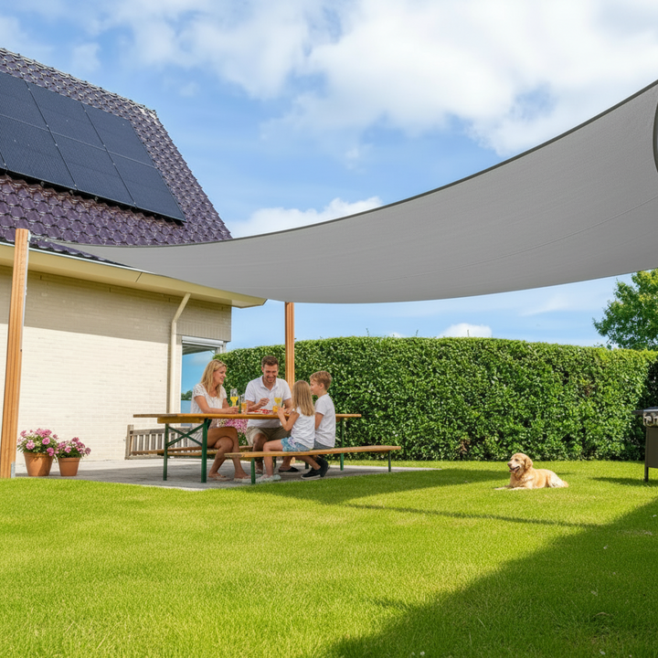 Waterproof Rectangle Shade Sail 2