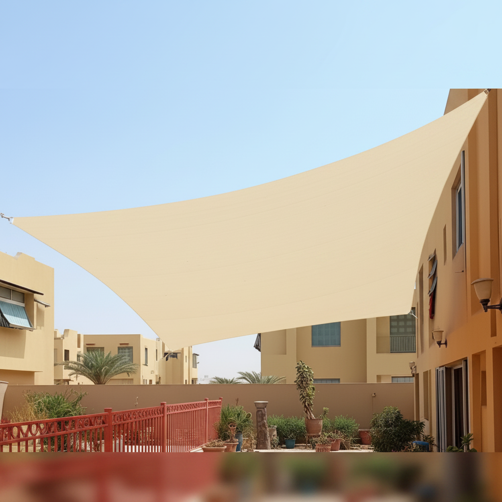 Waterproof Rectangle Shade Sail 6