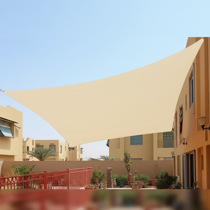 Waterproof Rectangle Shade Sail 6