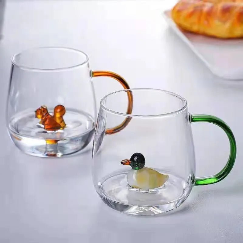 Whimsical Borosilicate Glass Mug 1