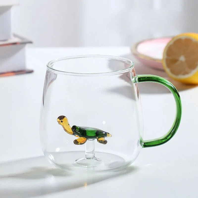 Whimsical Borosilicate Glass Mug 11