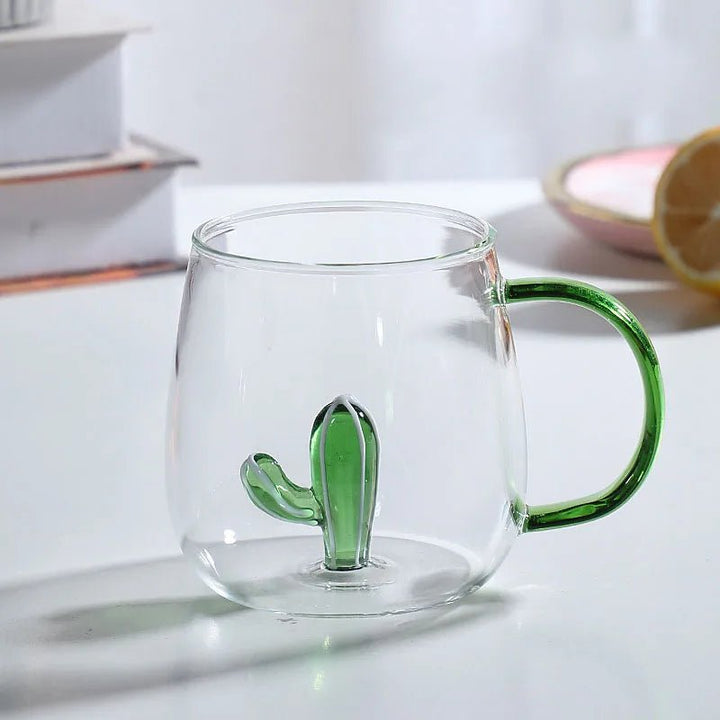 Whimsical Borosilicate Glass Mug 13