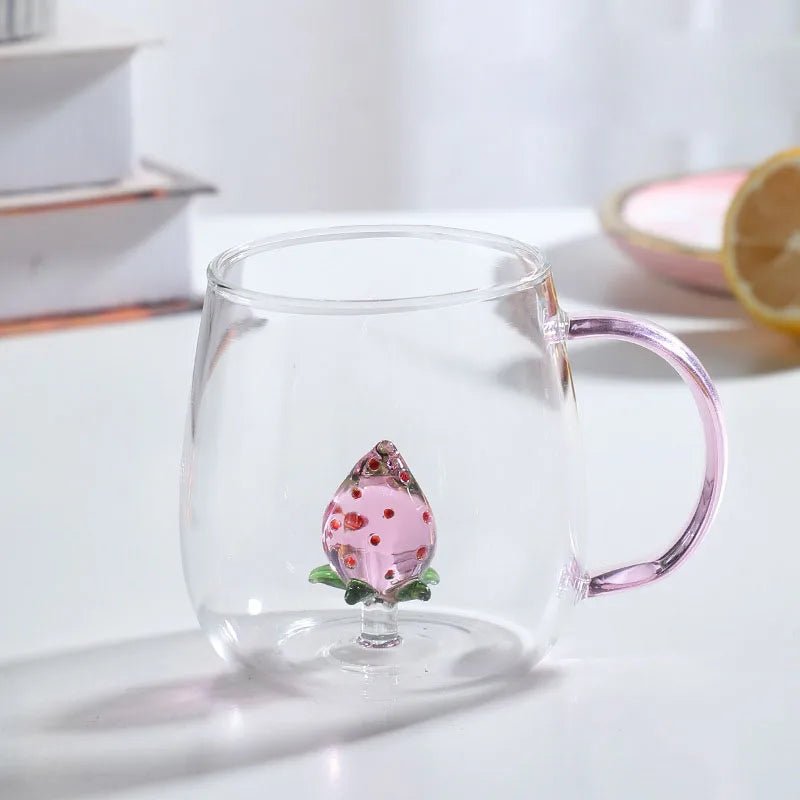 Whimsical Borosilicate Glass Mug 6