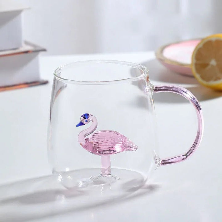 Whimsical Borosilicate Glass Mug 8