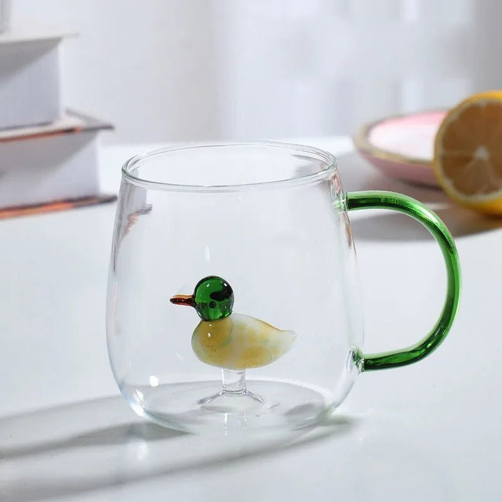 Whimsical Borosilicate Glass Mug 9
