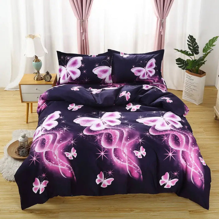 Whimsical Butterfly Duvet Cover Set 1