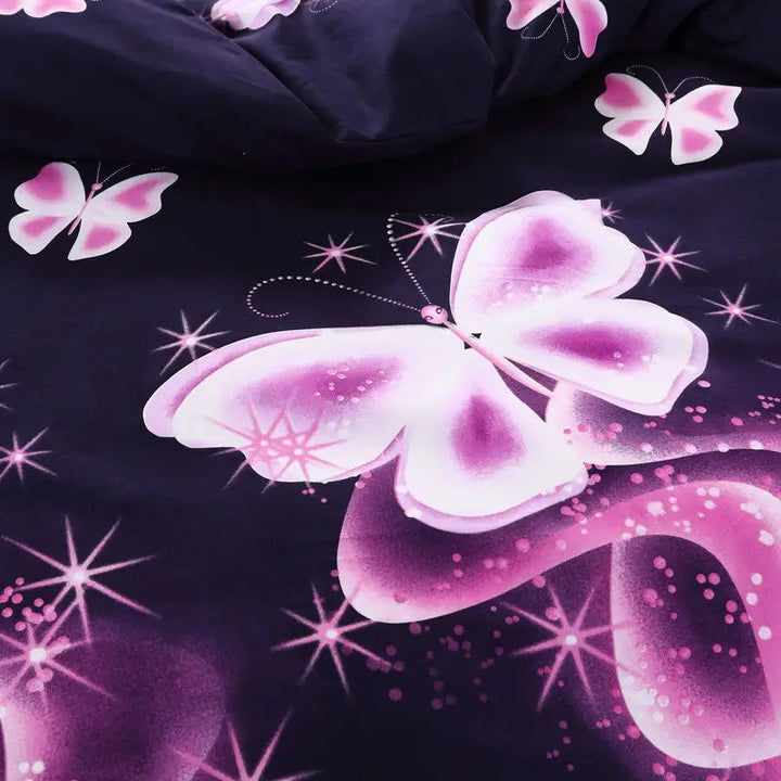 Whimsical Butterfly Duvet Cover Set 3