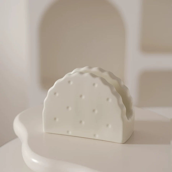 Whimsical Ceramic Napkin Holder for Table 10