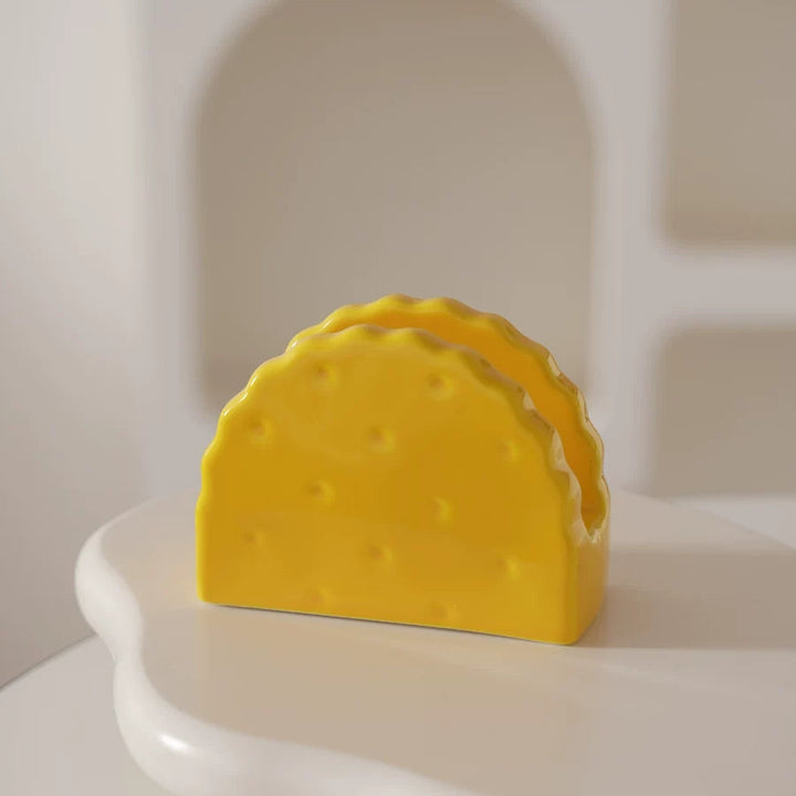 Whimsical Ceramic Napkin Holder for Table 6
