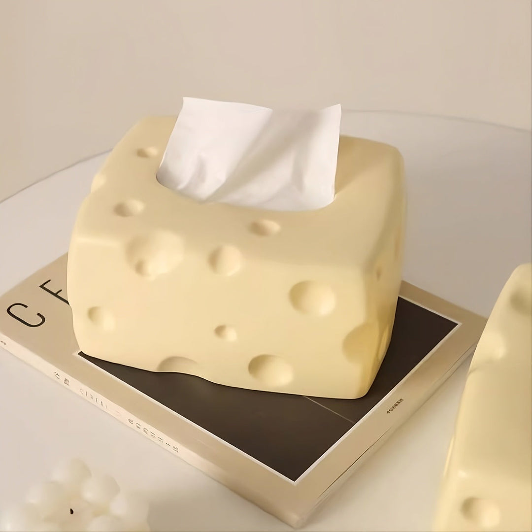 Whimsical Ceramic Tissue Box Cover 0