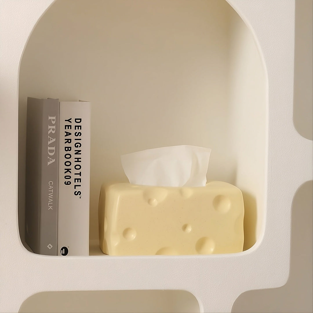 Whimsical Ceramic Tissue Box Cover 1