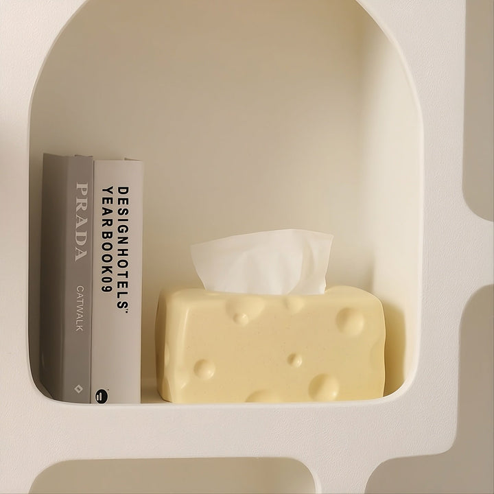 Whimsical Ceramic Tissue Box Cover 1