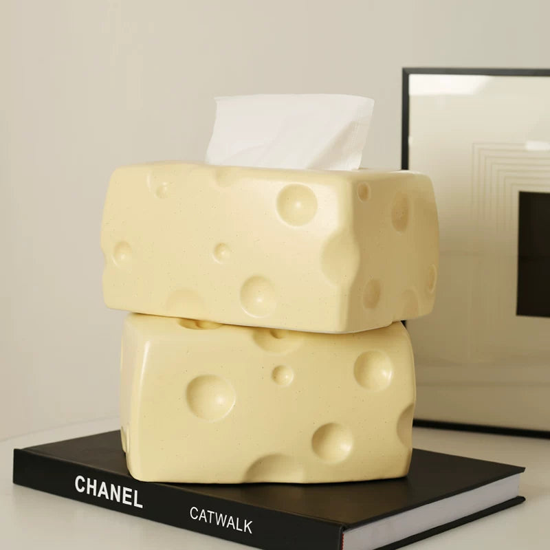 Whimsical Ceramic Tissue Box Cover 2