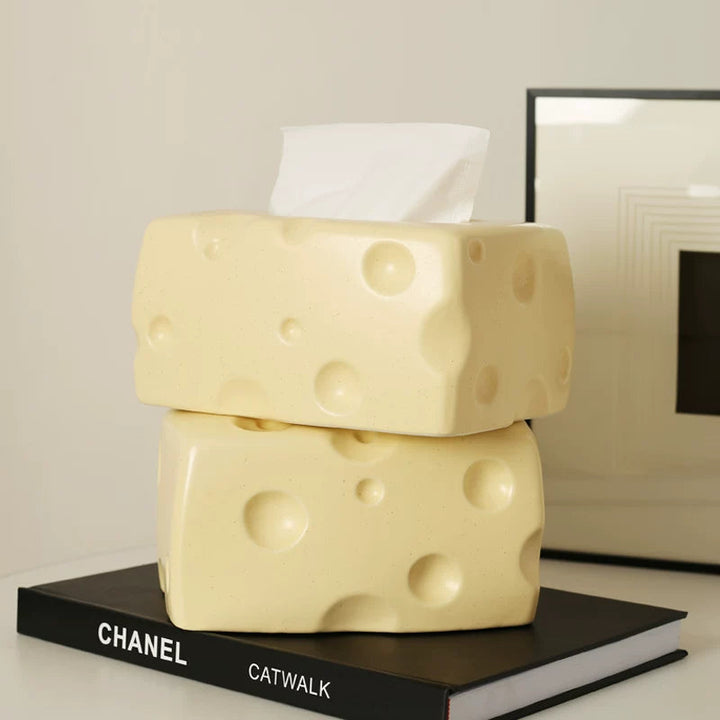 Whimsical Ceramic Tissue Box Cover 2