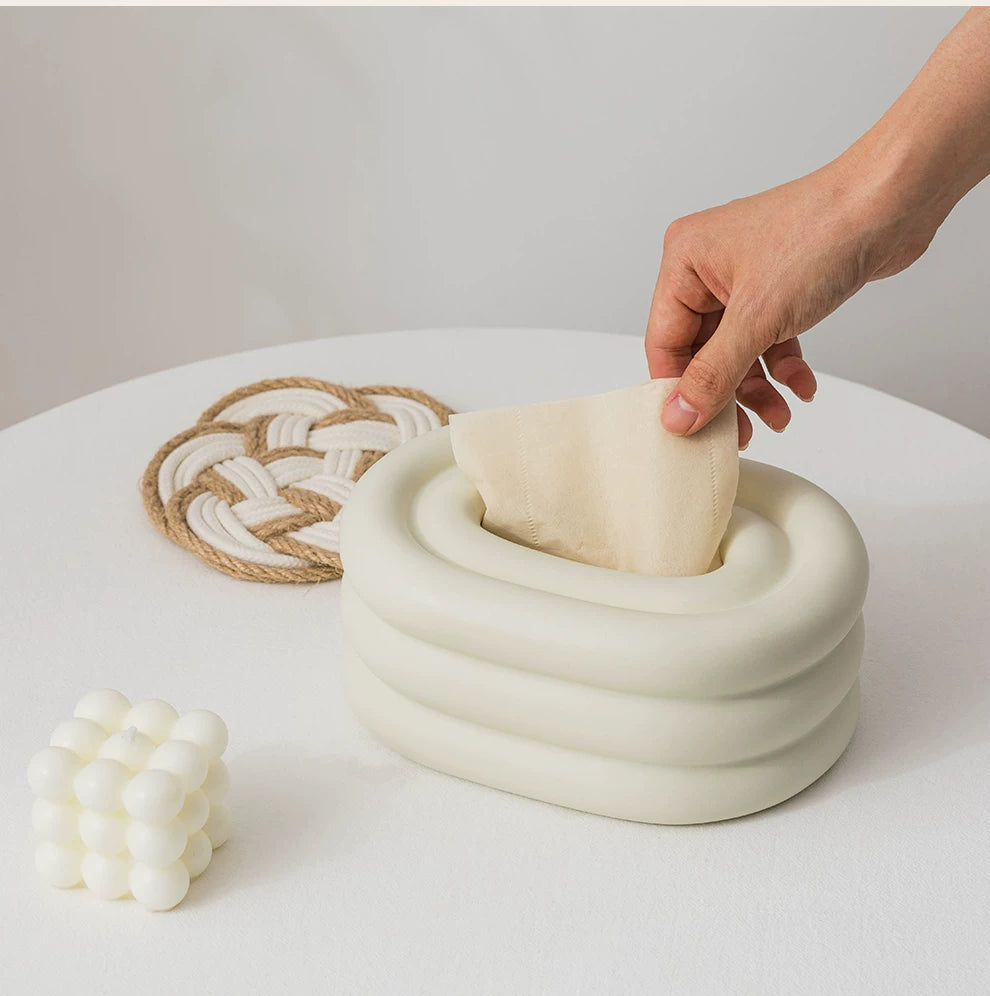 Whimsical Ceramic Tissue Holder 6