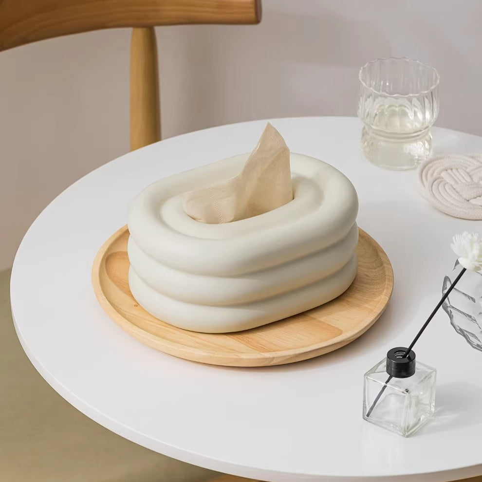 Whimsical Ceramic Tissue Holder 7