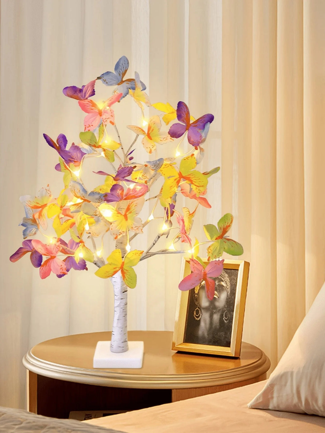 Whimsical LED Butterfly Table Lamp 0