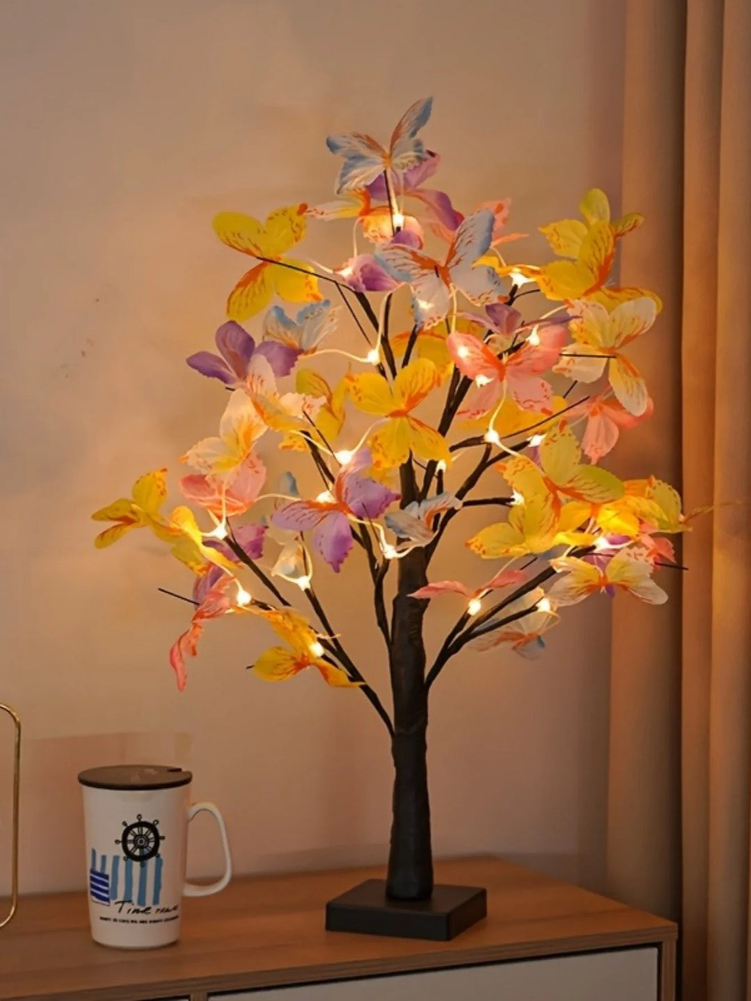Whimsical LED Butterfly Table Lamp 2