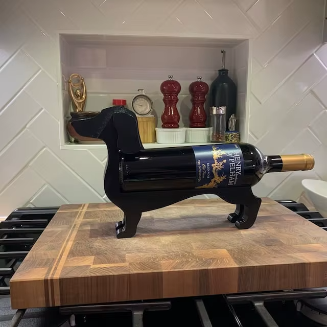 Whimsical Resin Wine Holder 1