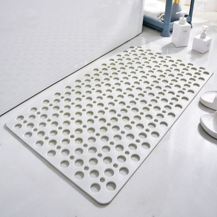 Premium Non-Slip Antibacterial Shower Mat with Suction Cups for Safety & Hygiene