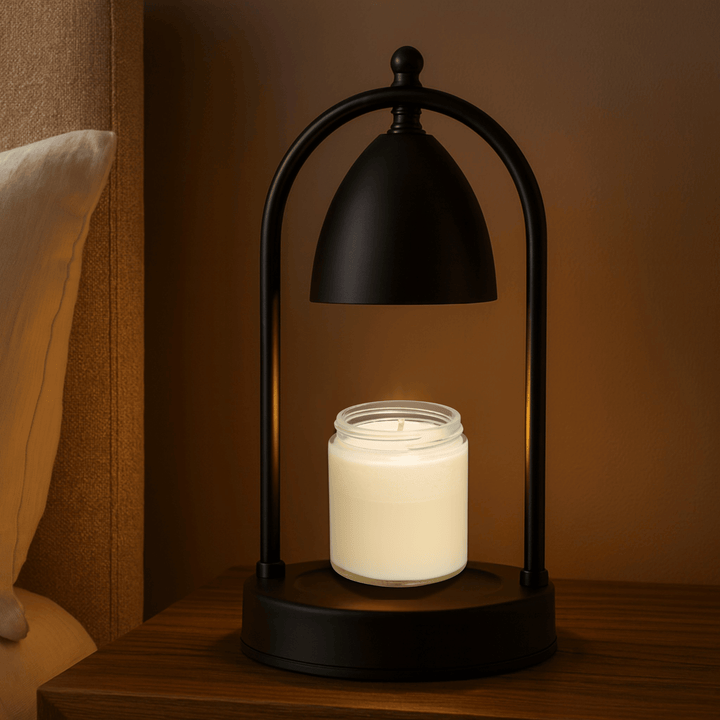 Wooden Candle Warmer Lamp 0