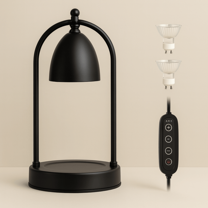 Wooden Candle Warmer Lamp 1