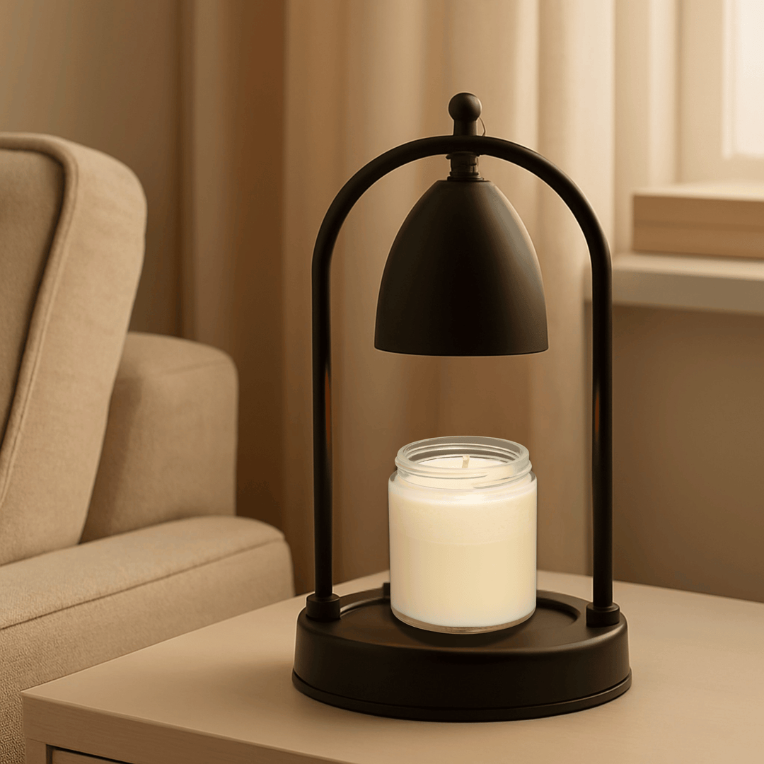Wooden Candle Warmer Lamp 3