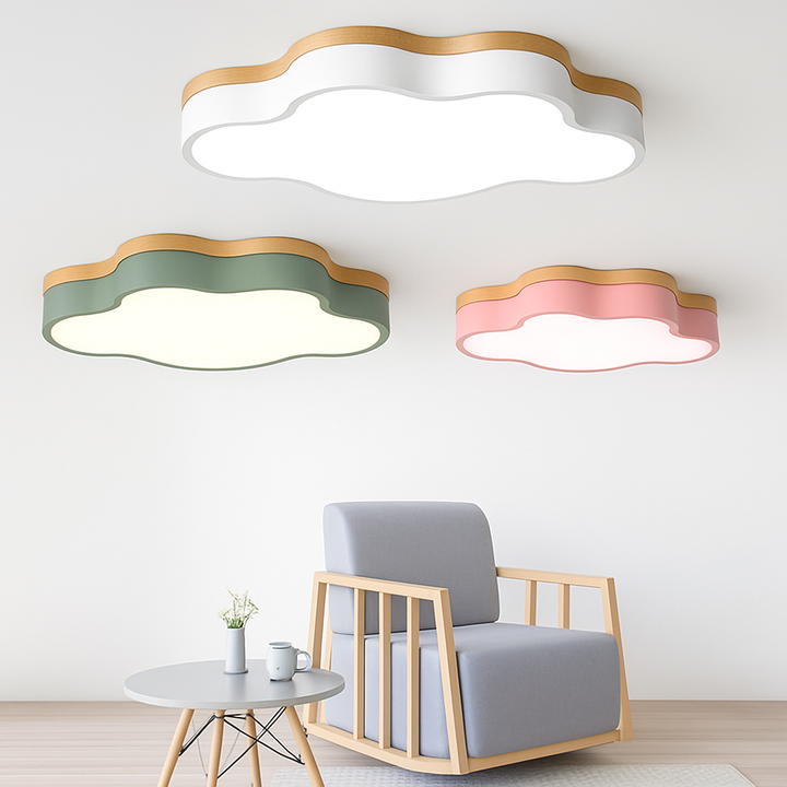 Wooden LED Ceiling Light 1