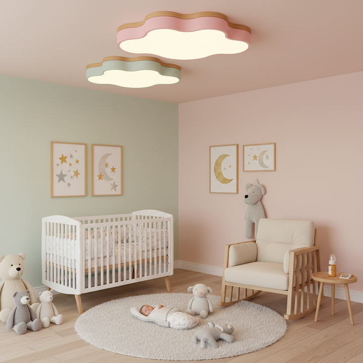 Wooden LED Ceiling Light 6