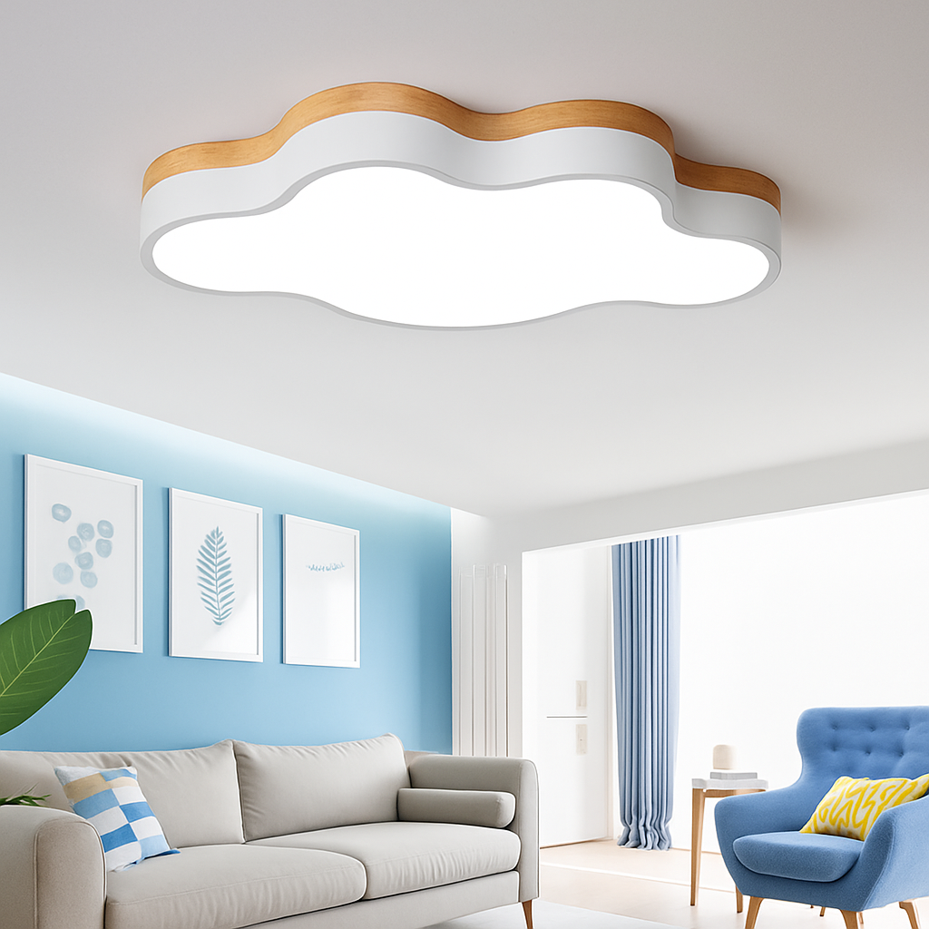 Wooden LED Ceiling Light 7