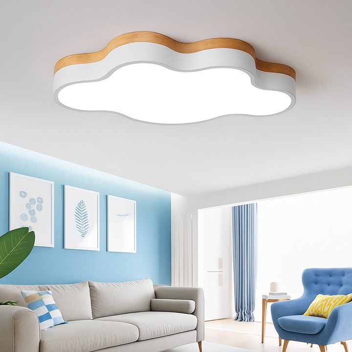 Wooden LED Ceiling Light 7