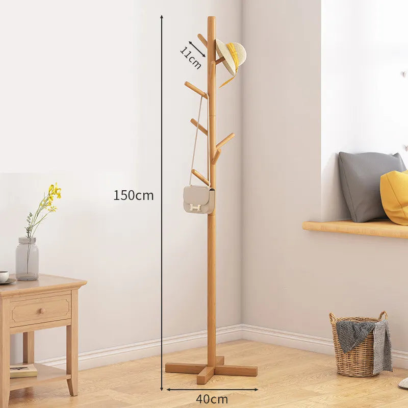 Wooden Freestanding Coat Rack