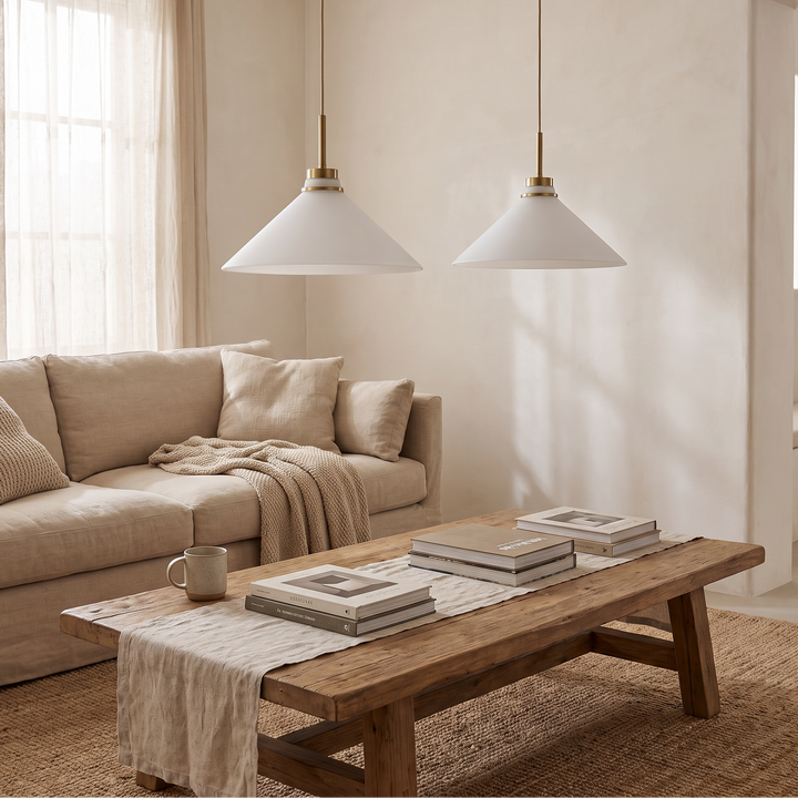 Farmhouse Cone Pendant Light