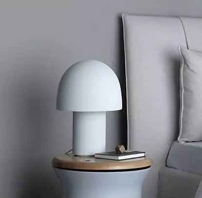 Aluminum Mushroom Table Lamp lifestyle in-use