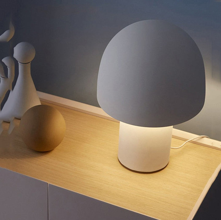 Aluminum Mushroom Table Lamp color options