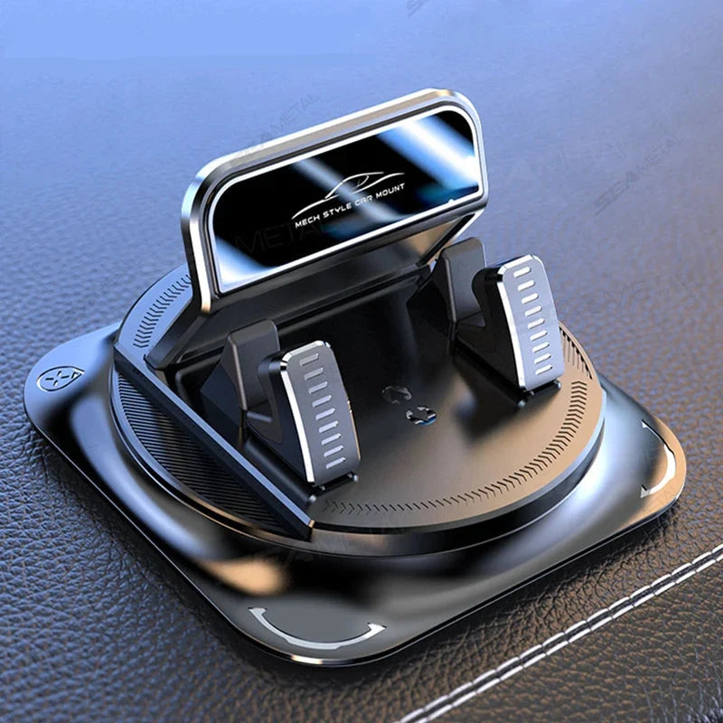 Black Silicone Dashboard Phone Mount main view