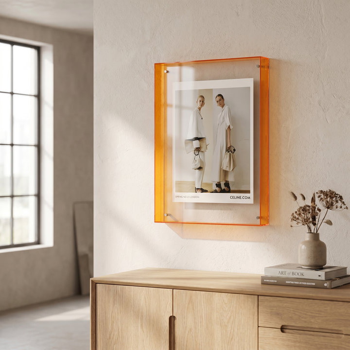 Vibrant Edge Acrylic Picture Frame
