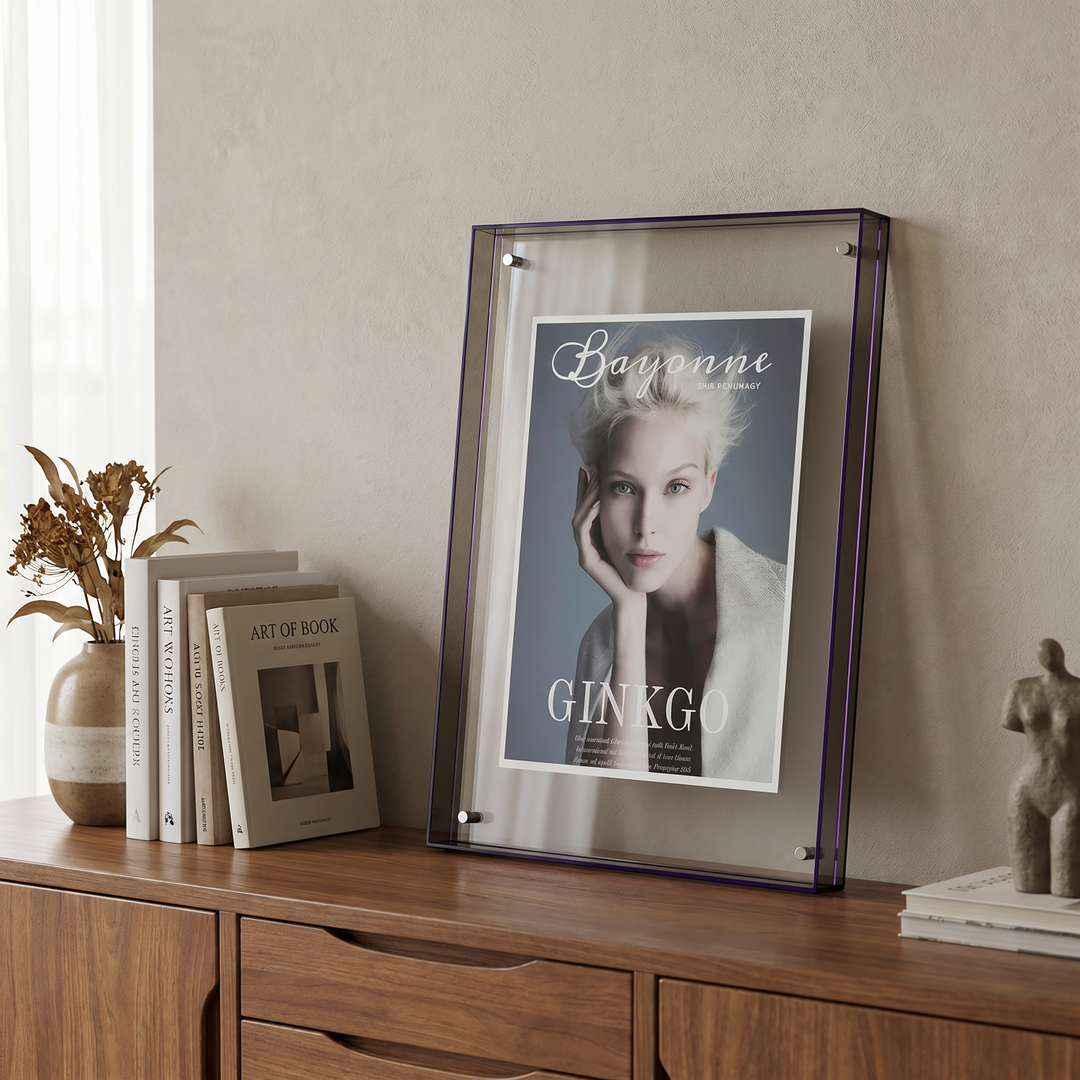 Vibrant Edge Acrylic Picture Frame