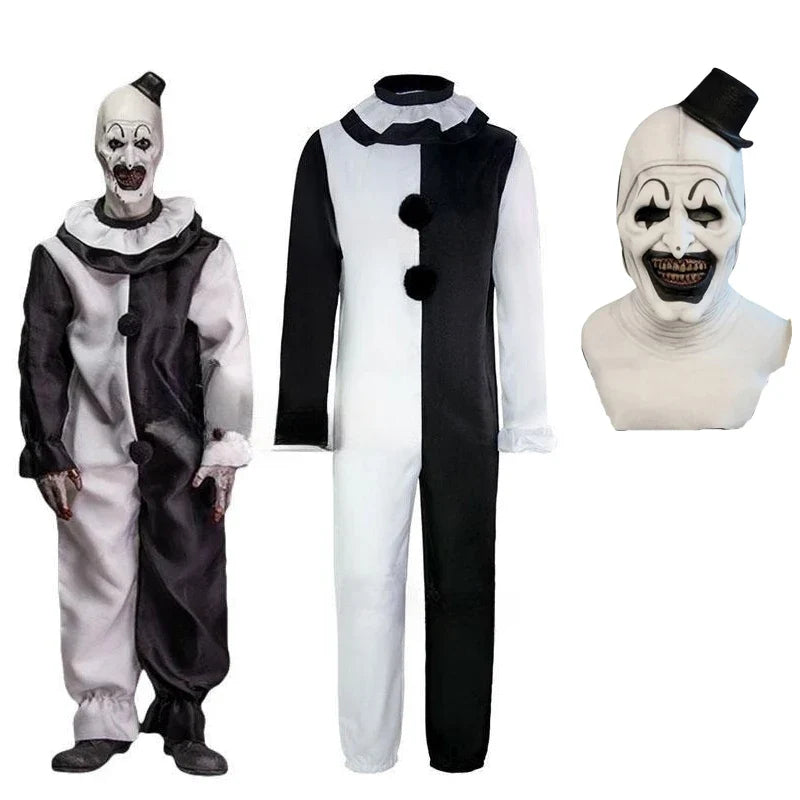 Art The Clown Cosplay Costume - mask front view
