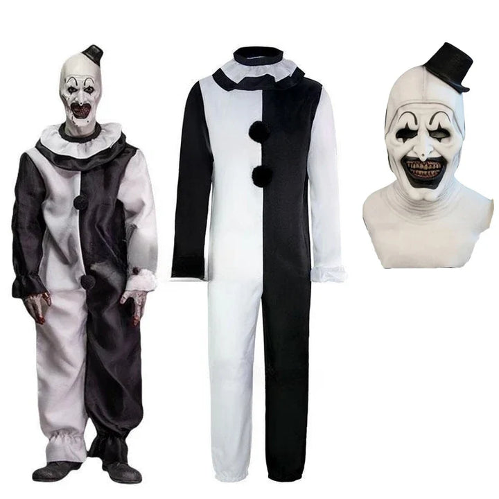 Art The Clown Cosplay Costume - mask front view
