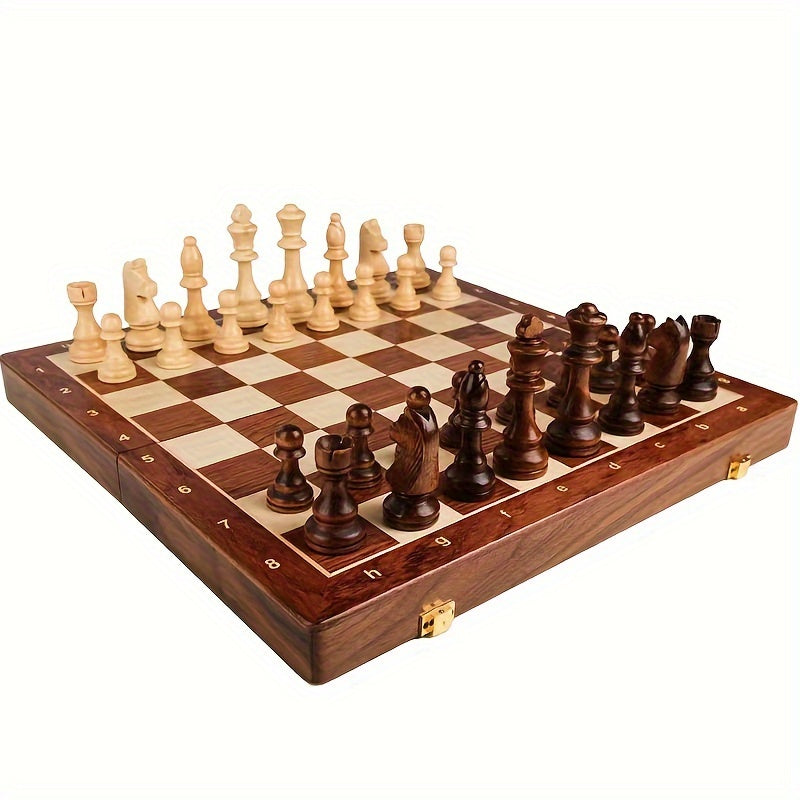 Premium Wooden Chess Set: Classic Tournament Board for Strategic Family Fun