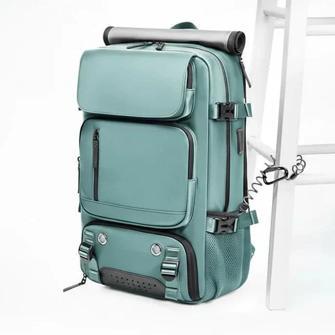 Water-Resistant USB Travel Backpack