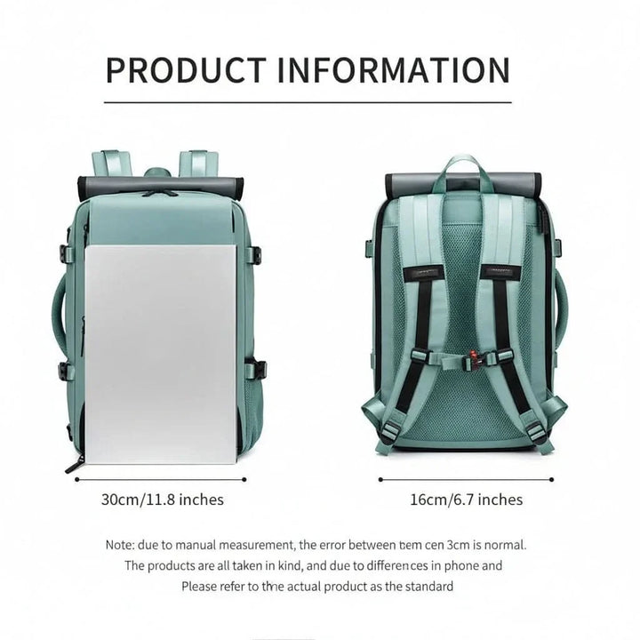 Water-Resistant USB Travel Backpack
